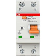 ABB Stotz S&J - Leitungsschutzschalter mit Zusatzeinrichtung Brandschutzschalter S-ARC1 B16 B16,6kA,1P+N