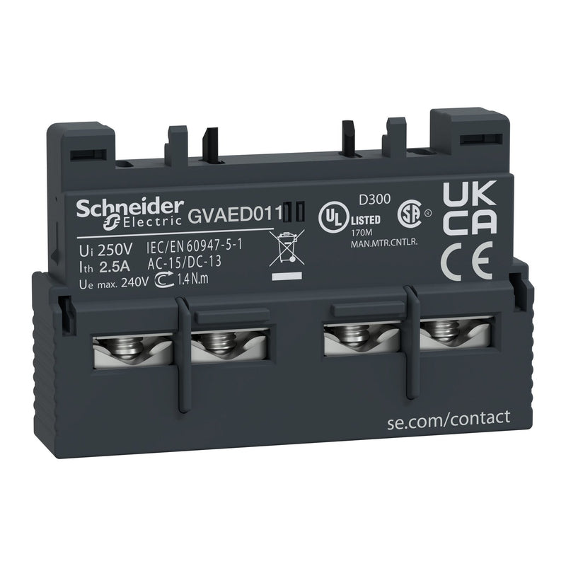 Schneider Electric - Hilfsschalterblock Hilfsschalter GVAED011 1S, 1Ö