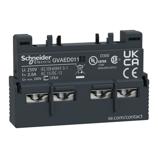 Schneider Electric - Hilfsschalterblock Hilfsschalter GVAED011 1S, 1Ö