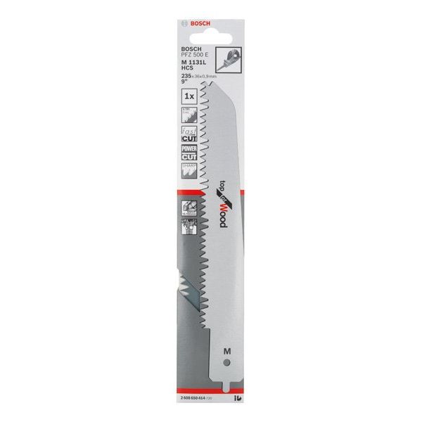Bosch - Stichsägeblatt Sägeblatt M 1131 L für 2608650414 Bosch-Multisäge PFZ