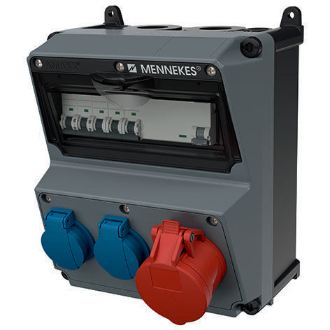Mennekes - CEE-Steckdosen-Kombination (IEC 60309) Steckdosen-Kombination 920037 AMAXX