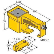 Turck - RFID-Lesegerät Schreib-/Lesekopf HT-IDENT-H1147