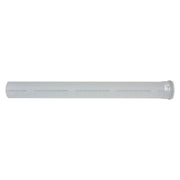 Vaillant - Einwandige Abgasleitung Verlängerung 1,0m 0020106385 110mm PP