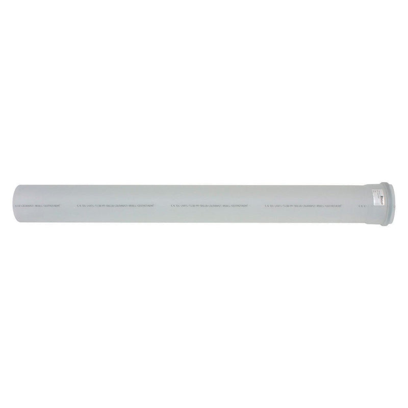 Vaillant - Einwandige Abgasleitung Verlängerung 1,0m 0020106385 110mm PP