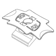 K2 - Photovoltaik-Verbindungs- und Befestigungselement Einlegemutter Aluminium 2000034 mit Montageclip − 200 Stück