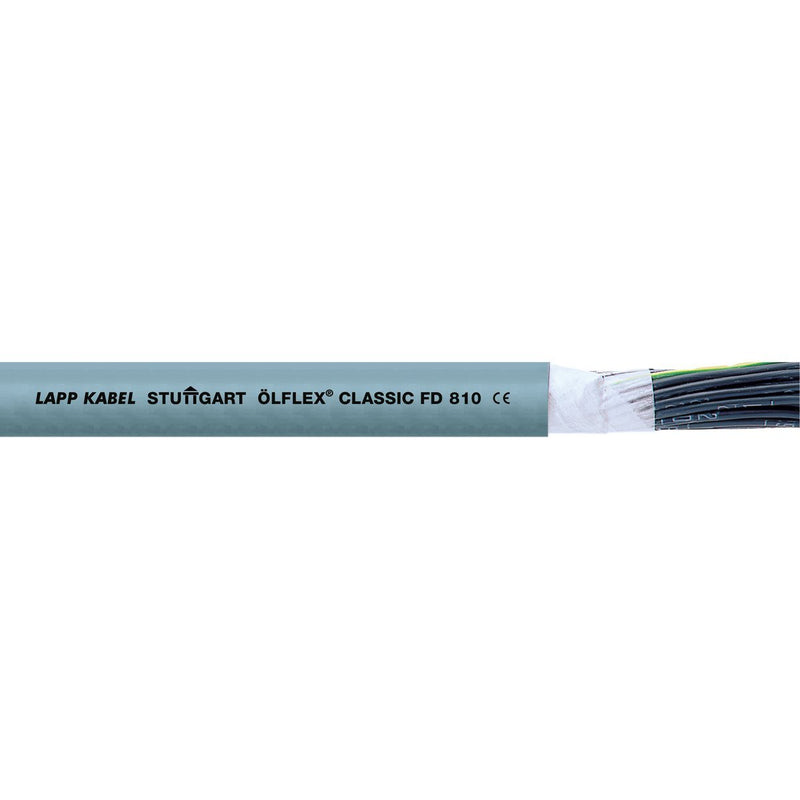 Lapp Kabel&Leitung - Energiekabel < 1 kV, für ortsveränderlichen Einsatz ÖLFLEX CLASSIC FD 810 5G6 0026184/500 − 500 Meter