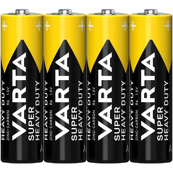 Varta Cons.Varta - Batterie Superlife AA 2006 Fol.4 Mignon,R6,Zink-Karb