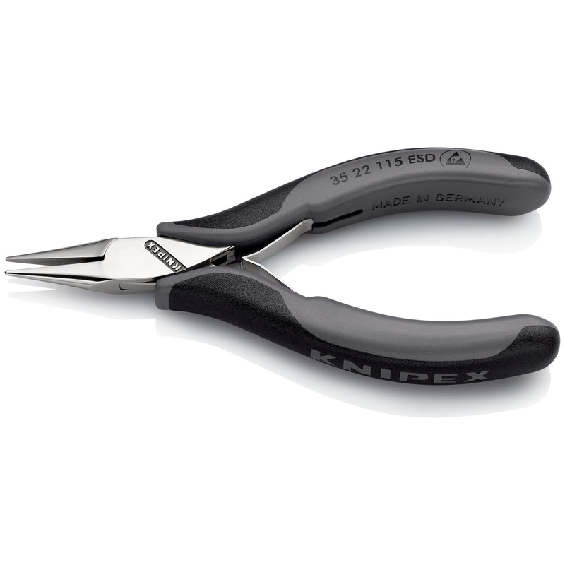 Knipex - Spezialwerkzeug für Kommunikationstechnik Elektronik-Greifzange 35 22 115 ESD ESD, 115mm