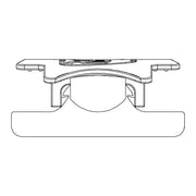 K2 - Photovoltaik-Verbindungs- und Befestigungselement Einlegemutter Aluminium 2000034 mit Montageclip − 200 Stück