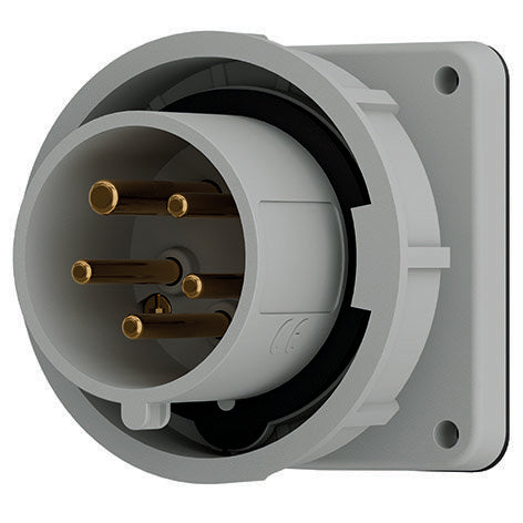 Mennekes - CEE-Gerätestecker (IEC 60309) Anbaustecker 811 16A5p1h>50V, IP67 − 1 Stück