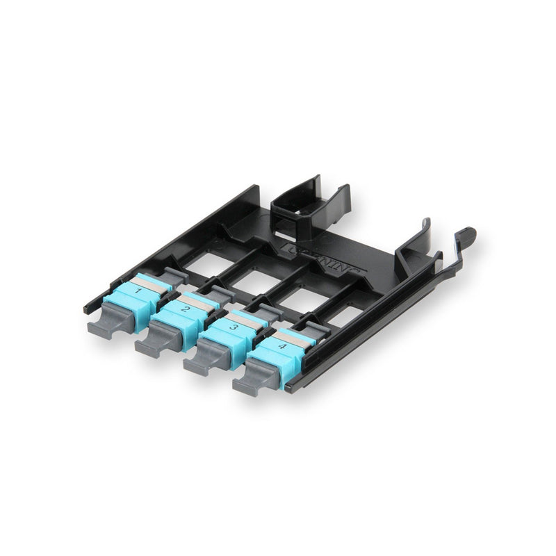 Corning - Moduleinsatz für Patchpanel LWL Edge Adapter Panel EDGE-CP48-E3 4x MTP, OM3/OM4