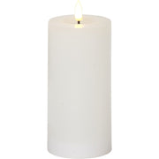 Star Trading - Festbeleuchtung LED-Wachskerze 061-42-1 weiß 7,5x17,5flack