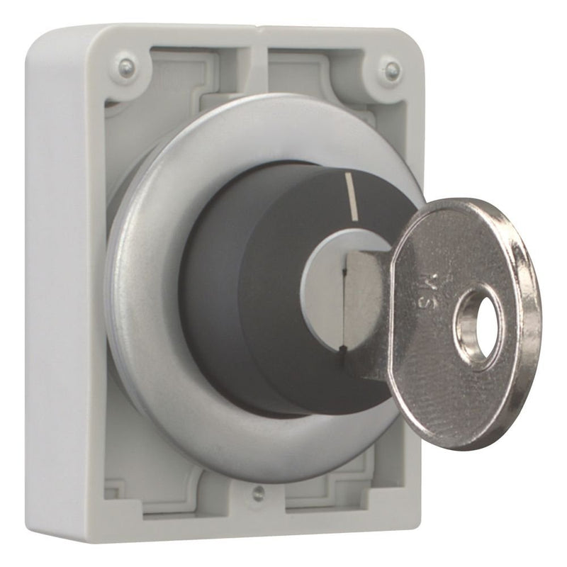 Eaton - Frontelement für Wahlschalter Schlüsseltaste Flat Front M30C-FWRS-X95 rastend 2 Stellungen