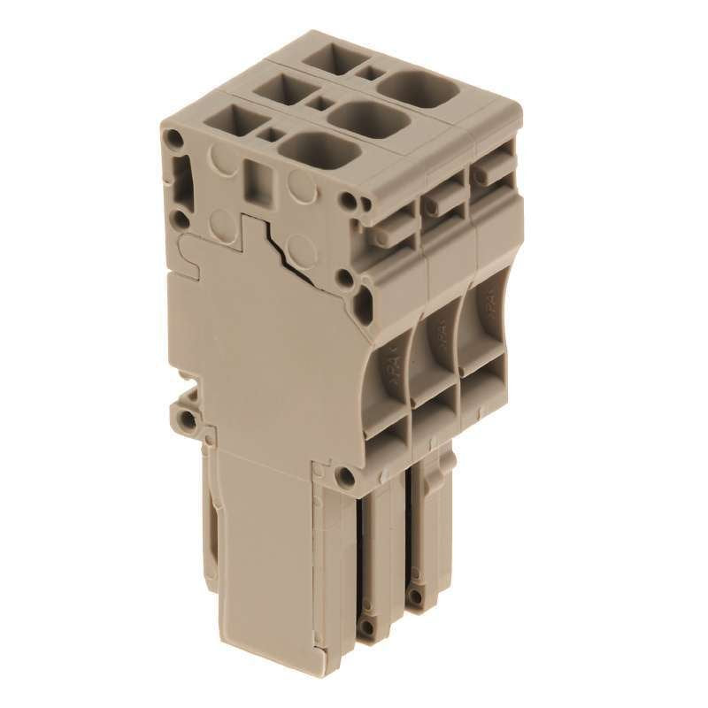 Weidmüller - Zubehör/Ersatzteile für Klemmen Stecker ZP 4/1AN/3 Zugfederanschl.,4mm² − 25 Stück