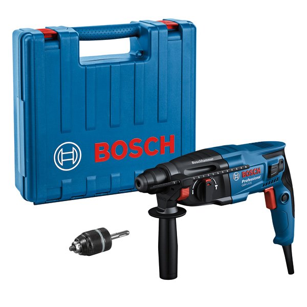 Bosch - Bohr- und Meißelhammer (elektrisch) Bohrhammer mit SDS plus : 06112A6001 Schnellspannbohrfutt