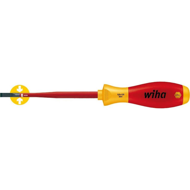 Wiha - Schlitz-Schraubendreher Schlitz Schraubendreher SB320103510001 SoftFinish electric