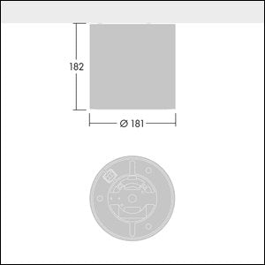 Thorn - Downlight/Strahler/Flutlicht LED-Downlight CETUS3 MSF #96634898 840