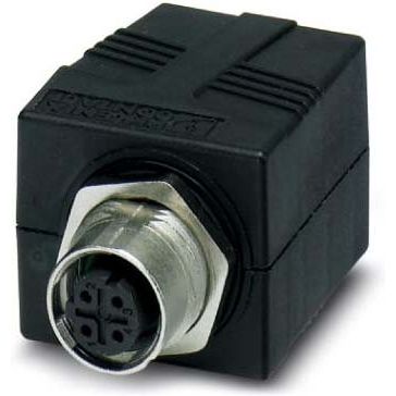 Phoenix Contact - Durchführungsklemme Schaltschrankdurchführung CUC-BH-M12D #1414398 4pol.M12 180°IP65/67 − 1 Stück by Phoeni
