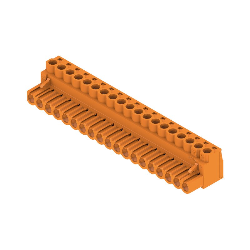 Weidmüller - Kabelsteckverbinder für Leiterplattensteckverbinder Verbinder 5.08mm BLZP 5.08#1943750000 − 18 Stück
