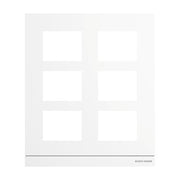 Busch-Jaeger - Montageelement für Türstation Frontplatte 41396CF-W-03 Audio 2/3