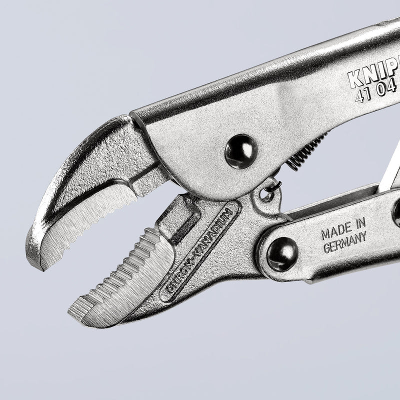 Knipex-Werk - Gripzange EAN Gripzange 41 04 180 EAN verzinkt 180 mm