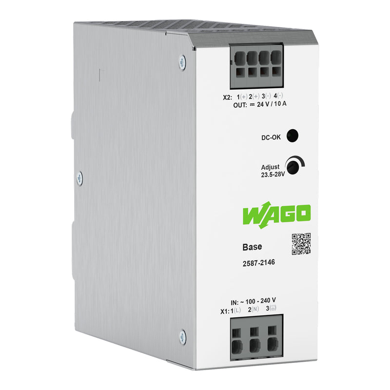WAGO - Gleichstromversorgung Primär getakt. Stromverso. 2587-2146 Base,1-phasig − 1 Stück