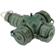 Bals Elektrotech - Schutzkontaktkupplung Schutzkont.-Dreiwegekuppl. 7400 16A 3p 230V