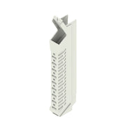 Weidmüller - Elektronik-Leergehäuse Seitenelement IP20 CH20M12 S#1312680000 verbaut Kunststoff − 14 Stück