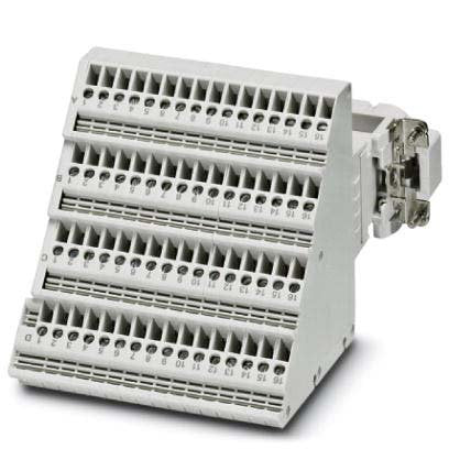 Phoenix Contact - Kontakteinsatz für Rechtecksteckverbinder Klemmenadapter HC-D 64-A-UT-PER-M Serie D64, 64-polig