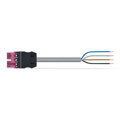 WAGO - Konfektionierte Leitung für steckbare Gebäudeinstallation konfekt. Anschlussleitung 771-9994/206-607 Eca,Stecker