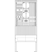 ABN - Zähler-Komplettschrank Zähleranschlusssäule SZ207ZL2500A 2 ZPAPZ Leerpl. 5pol