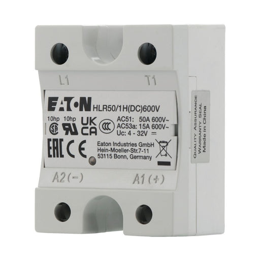 Eaton - Halbleiterrelais Halbleiterrelais, Hockey HLR50/1H(DC)600V Puck, 1-phasig, 50 A