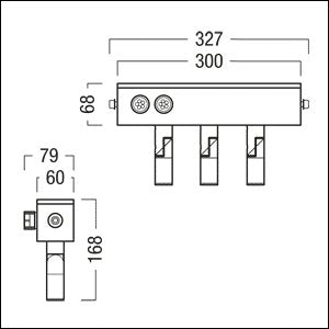 Zumtobel Group - Downlight/Strahler/Flutlicht LED-Fassadenstrahler SUSY S 3P #42187711 840
