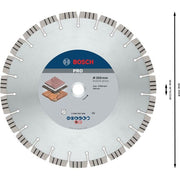 Bosch - Trenn-/Schleifscheibe Diamanttrennscheibe 2608602648 PRO Stone