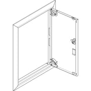 ABN - Tür/Bedientableau (Schaltschrank) Blendrahmen mit Volltüre GBRU13T f.Flachvert.,1x3reih