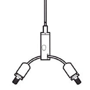 Waldmann Light - Mechanisches Zubehör/Ersatzteile für Leuchten Drahtseilpendel DRAHTSEILPENDEL2000