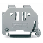 WAGO - Endklammer/-halter für Reihenklemme Endklammer 249-117 10mm breit grau − 25 Stück