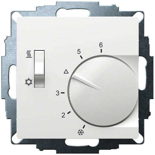 Eberle Controls - Raumthermostat/Uhrenthermostat UP-Raumregler 5-30C AC230V UTE 1770-RAL9016-G55 1Wechsler