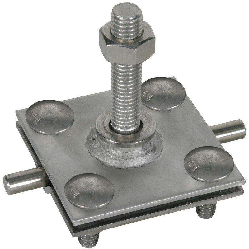 DEHN - Anschlussklemme für Blitzschutz Anschlussklemme V4A AK710FL40GBM12X55V4A f.Rd 7-10 /Fl 30-40