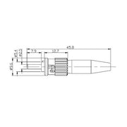 EFB-Elektronik - LWL-Steckverbinder ST-Steckverbinder 53210.3 Singlemode