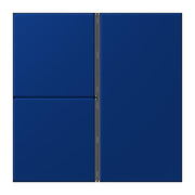 Jung - Abdeckung/Bedienelement für Installationsschalterprogramme Tastensatz 3fach LC 403 TSA 261 bleu outremer fonce