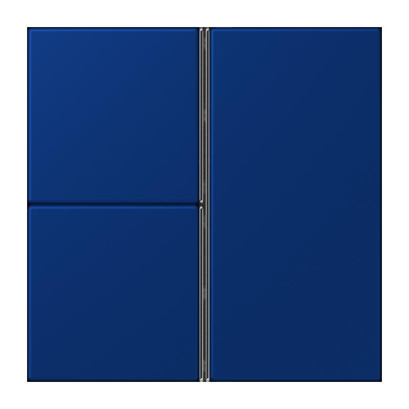 Jung - Abdeckung/Bedienelement für Installationsschalterprogramme Tastensatz 3fach LC 403 TSA 261 bleu outremer fonce
