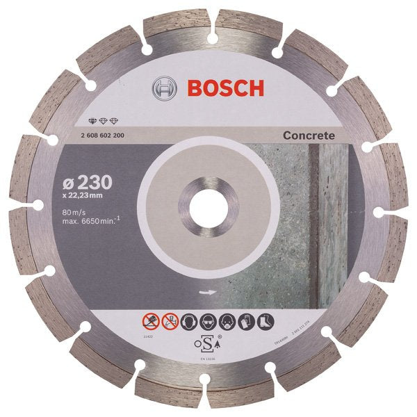 Bosch - Trenn-/Schleifscheibe Diamanttrennscheibe 2608602200 Standard for