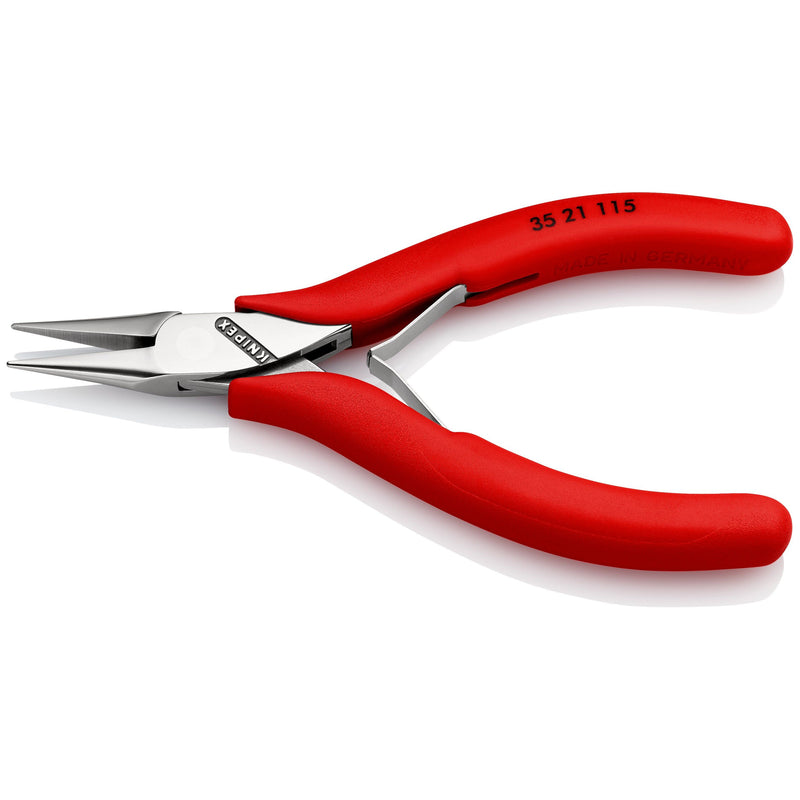 Knipex - Spezialwerkzeug für Kommunikationstechnik Elektronik-Greifzange 35 21 115 spiegelpoliert,115mm
