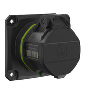 Walther Werke - CEE-Anbausteckdose (IEC 60309) CEE NEO Anbaudose FW411410CC gerade 16A 4P 10h − 10 Stück