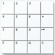 Siedle&Söhne - Funktionsmodul für Türkommunikation Codeschloss-Modul COM 611-02 W weiss − 1 Stück