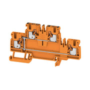 Weidmüller - Durchgangs-Reihenklemme Klemme A2T 2.5 VL OR PUSH IN, 2.5 mm² − 50 Stück