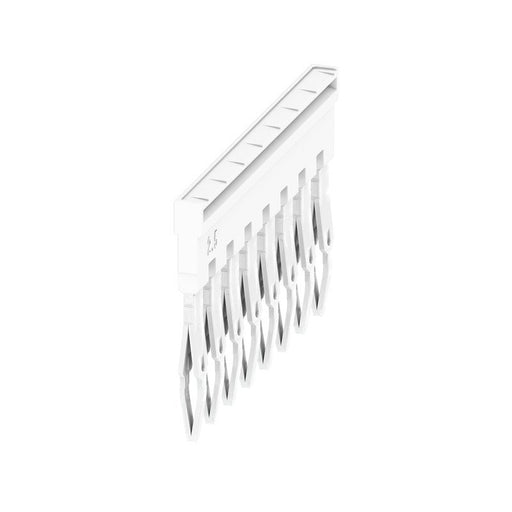 Weidmüller - Querverbinder/Brücker für Reihenklemme Querverbinder ZQV 2.5N/8 WT gesteckt − 20 Stück
