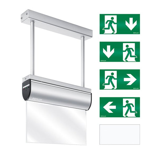 ESYLUX - Sicherheitsleuchte LED-Rettungszeichenleuchte SLCEL LED#EN10031595 3h, 25m