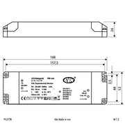 EVN Lichttechnik - LED-Betriebsgerät LED-Netzgerät PLD 736 700mA 17-36 Watt dim